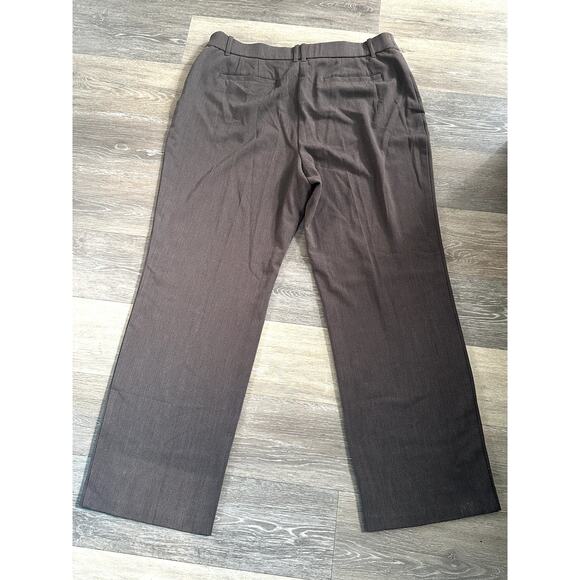 212 Collection Women's Brown Dress Pants Curvy 16 - Picture 5 of 6